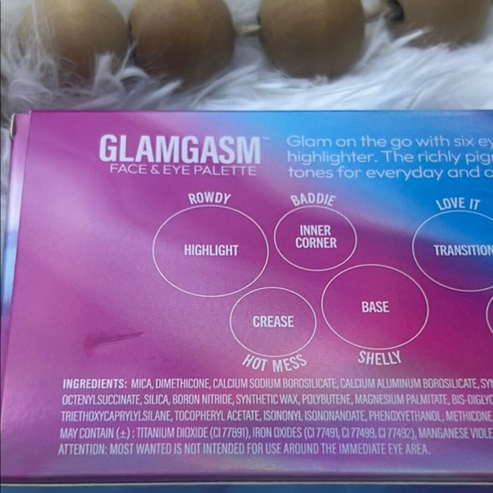 Formula Z Glamgasm Pro Artistry Face /Eye Palette-shadow, blush and highlighter - Picture 5 of 9